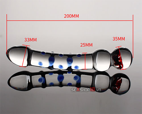 Dương vật giả bằng thủy tinh kích thích hậu môn mua ở đâu