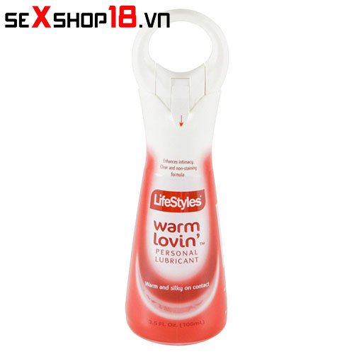 Gel bôi trơn cao cấp Lifestyle Warm Lovin 100ml chính hãng 4 Gel bôi trơn cao cấp Lifestyle Warm Lovin 100ml chất lượng tốt