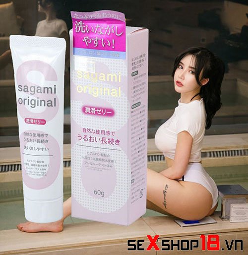 Gel Bôi Trơn Cao Cấp Sagami Original 3 Gel bôi trơn cao cấp Sagami Original dành cho nữ