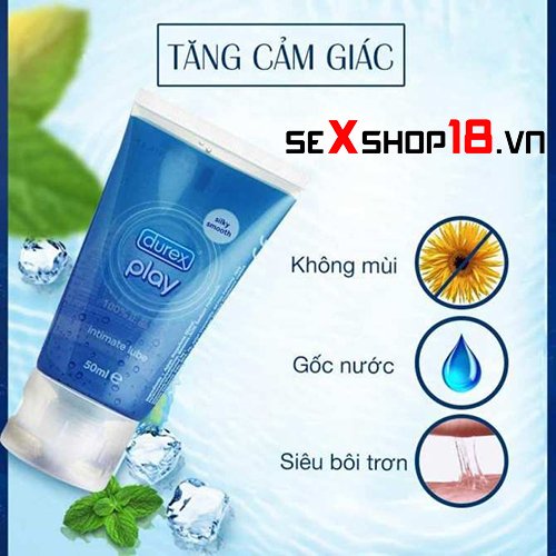 Gel bôi trơn Durex Play 50ml hàng chính hãng chất lượng cao (GA03) 4 Gel bôi trơn Durex Play giá rẻ
