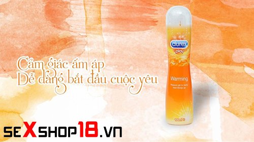 Gel bôi trơn Durex Warming 100ml hàng chính hãng (GA04) 6 Gel bôi trơn Durex Warming 100ml chính hãng