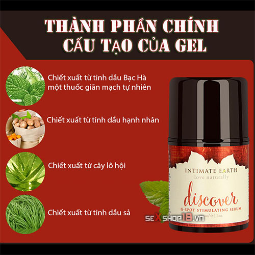 Gel bôi trơn se khít âm đạo Discover G-Spot giá rẻ