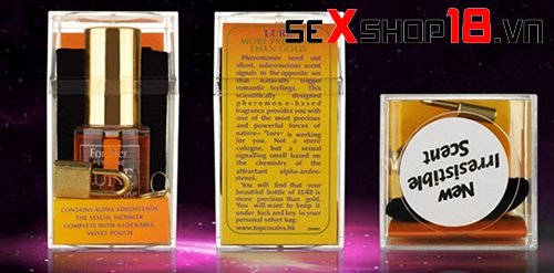 Nước hoa tình dục Mỹ - Lure Pheromone Attractant (KT07) 3 Nước hoa tình dục Mỹ Lure Pheromone Attractant chất lượng tốt