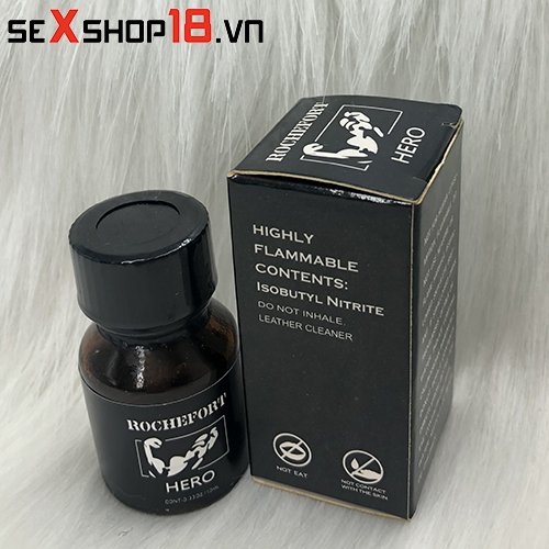 Popper Rochefort Hero 10ml hàng chính hãng chất lượng (PP01) 3 Popper Rochefort Hero 10ml chính hãng