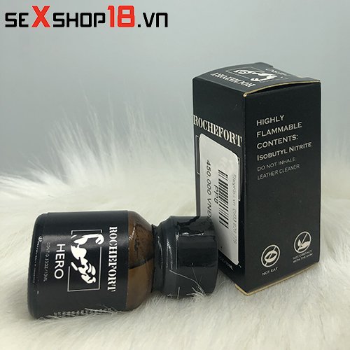 Popper Rochefort Hero 10ml hàng chính hãng chất lượng (PP01) 2 Popper Rochefort Hero 10ml giá rẻ tại TPHCM