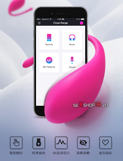 Trứng rung Lovense Lush 2 giá rẻ