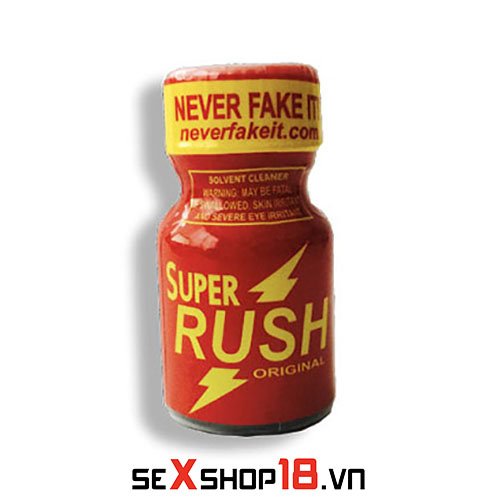Super Rush by PWD Poppers 10ml cao cấp chính hãng (PP08) 4 Super Rush by PWD Poppers 10ml chất lượng