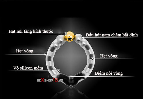 Vòng Bi Nam Châm Đeo Dương Vật Hình Càng Khôn (DC60K) 11 57a7b41a1610f34eaa01