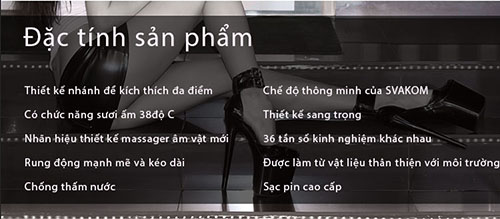 Máy Mát Xa Điểm G Svakom Adonis Điều Chỉnh Nhiệt Độ (SK89G) 2 685f453635e4d0ba89f5