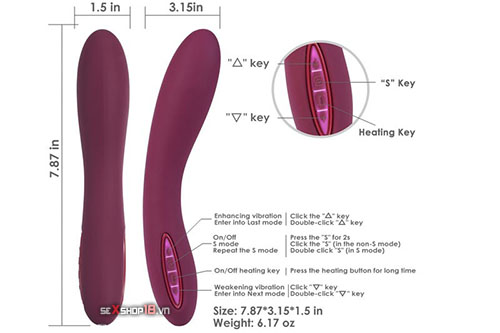 Máy Mát Xa Điểm G Leslie Svakom (SK90E) 11 6da76b553e92dbcc8283