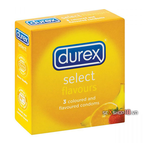 bao cao su huong trai cay durex
