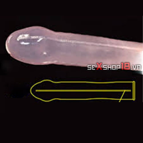 Bao Cao Su Sagami Magic Shape 3D Gân Sọc (Hộp 10) 3 bao cao su sagami magic