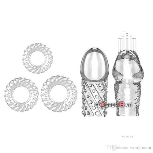 Bộ Bao Đôn + Vòng Đeo Dương Vật Độc Đáo (BD88) 3 bo bao don vong deo duong vat hap dan 5
