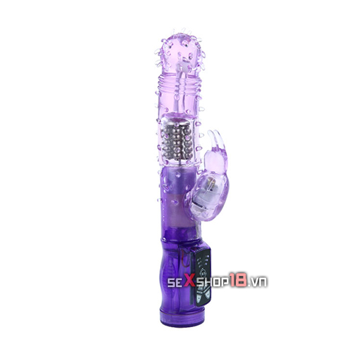 Dương vật giả đa năng rung ngoáy cằm tay Chirpy Rabbit đầu gai (DV81) 2 Dương vật giả rung ngoáy cầm tay Chirpy Rabbit mua ở đâu