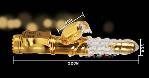 Dương Vật Giả Siêu Rung Xoay Sạc Pin -Thiết Kế Độc Đáo (DV53A) 7 duong vat gia sieu rung xoay tai mua o dau