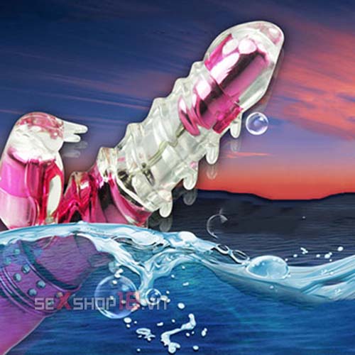 Dương Vật Giả Siêu Rung Xoay Sạc Pin -Thiết Kế Độc Đáo (DV53A) 10 duong vat thu dam khong tham nuoc