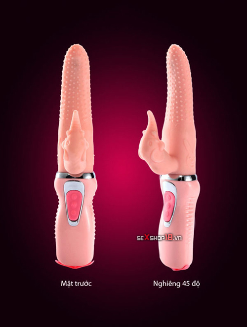 Dương Vật Sưởi Ấm Elephant Heating - Rung Ngoáy Sưởi Ấm (DV44D) 5 duong vat thu dam pin sac