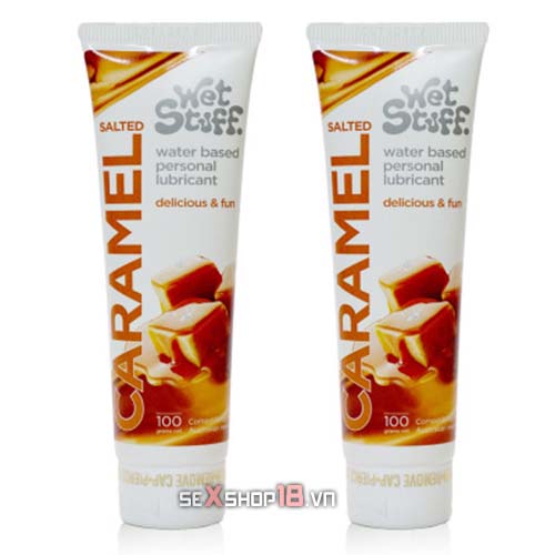 gel bôi trơn Caramel Wetstuff 55g dùng cho quan hệ bằng miệng lý tưởng