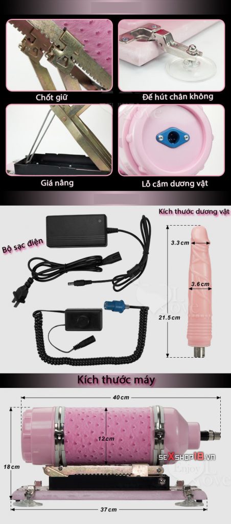Máy làm tình tự động Gun Power giá bao nhiêu