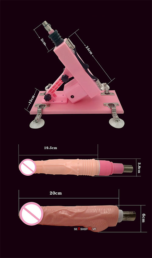 Máy làm tình tự động Machine Gun giá bao nhiêu