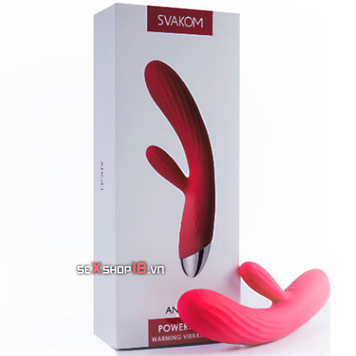 Máy Massage Điểm G Svakom Angel Cao Cấp Sưởi Ấm – Thiên Thần (SK89B) 10 may massage diem g svakom angel mau do