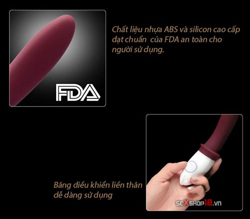 Máy Mát Xa Điểm G Lelo Billy Thủ Dâm Nữ (DC42E) 7 may mat xa diem g an toan