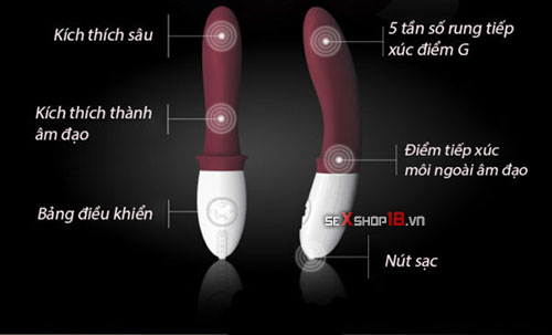 Máy Mát Xa Điểm G Lelo Billy Thủ Dâm Nữ (DC42E) 6 may mat xa diem g thu dam