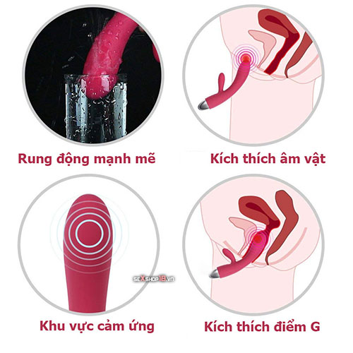 Máy Rung Điểm G Svakom Lorna Cảm Ứng Cao Cấp (SK89) 10 may rung diem g mua o dau