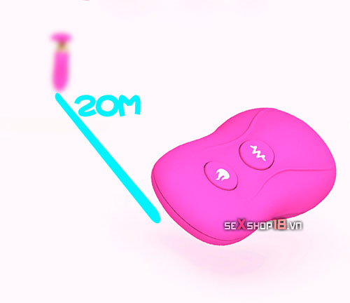 Trứng Rung Điều Khiển Từ Xa Có Sưởi Ấm Hình Cá Voi OEM (DC88A) 8 trung rung dieu khien tu xa cao cap