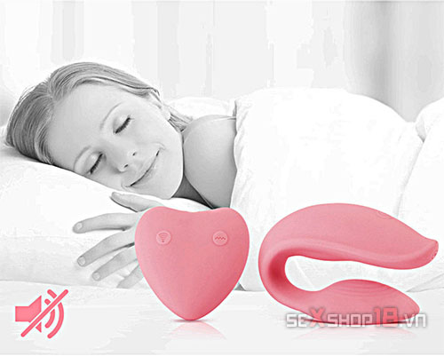 Sò Rung Alisa Love 2U Điều Khiển Từ Xa mát xa đa điểm (MS15B) 3 Sò rung Alisa Love 2U điều khiển từ xa không gây ồn