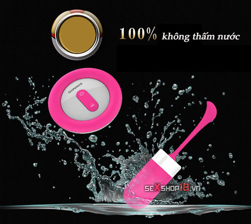 Trứng Rung Sinmis Fairy Điều Khiển Xa Đa Tần (DC54G) 3 trung rung thu dam khong tham nuoc