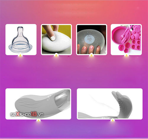 Trứng Rung Điều Khiển Từ Xa Có Sưởi Ấm Hình Cá Voi OEM (DC88A) 7 trung rung thu dam