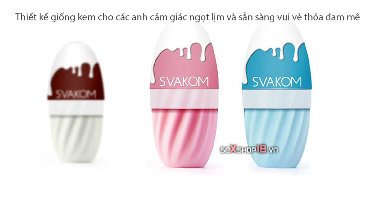 Trứng silicone cho nam thủ dâm Svakom Hedy USA giá rẻ