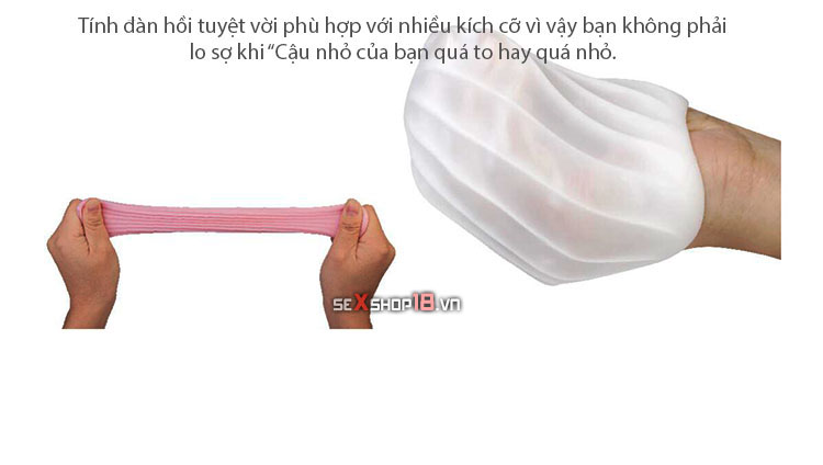 Trứng silicone cho nam thủ dâm Svakom Hedy USA siêu mềm và dẻo