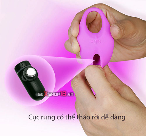 Vòng Rung Leten Đeo Dương Vật Cao Cấp Ellen Leten (DC71S) 5 vong rung leten tai ha noi
