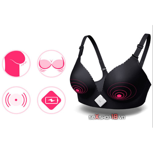 Áo Ngực Mát Xa Vú Điều Khiển Qua Điện Thoại - Cho Nữ Giúp Phát Triển Vòng 1 (G67Z) 3 ao nguc mat xa vu dieu khien qua dien thoai
