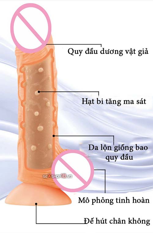Dương Vật 2 Lớp Có Da Như Thật Alighter Sprtacus (P61) 4 duong vat 2 lop co da nhu that mua o dau