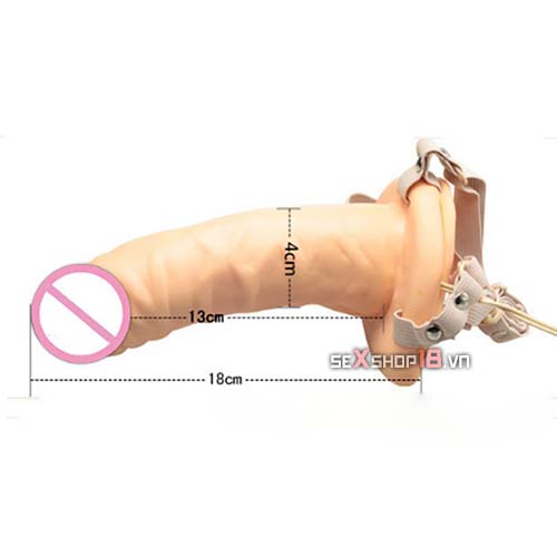 Dương Vật Dây Đeo Rỗng Ruột Giống Thật Cho Bạn Tự Tin (P65P) 5 duong vat day deo rong ruot giong that tai tphcm