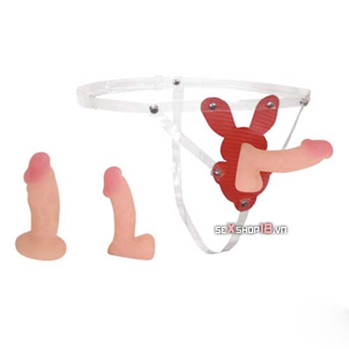 Dương Vật Dây Đeo Thay Đầu Cỡ Nhỏ Siêu Mềm (G65D) 6 Dương Vật Dây Đeo Thay Đầu Cỡ Nhỏ mua o dau