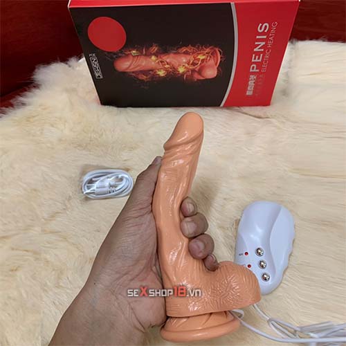 Dương Vật Siêu Rung Tỏa Nhiệt Độ Crazy Fire (P08) 6 duong vat gia dieu khien
