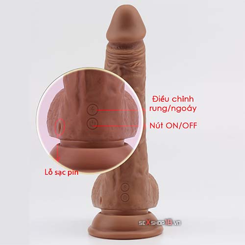 Dương Vật Rung Ngoáy Điều Khiển Xa Max Vibro Cực Mạnh (P40C) 5 duong vat rung ngoay dieu khien xa max vibro