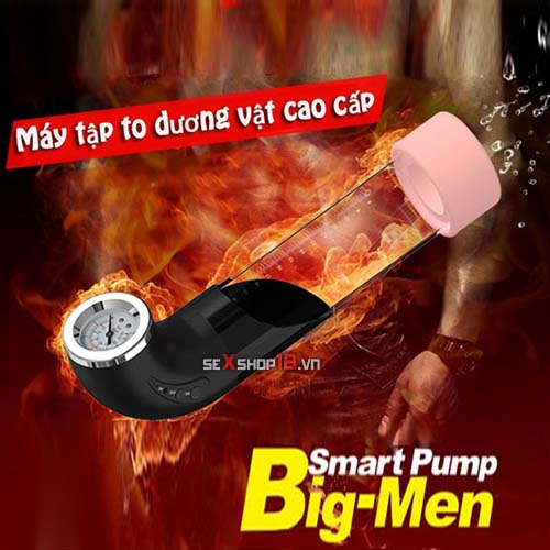 Máy tập dương vật to dài Big-Man cao cấp (G69T) 2 Máy tập dương vật to dài Big Man mua ở đâu