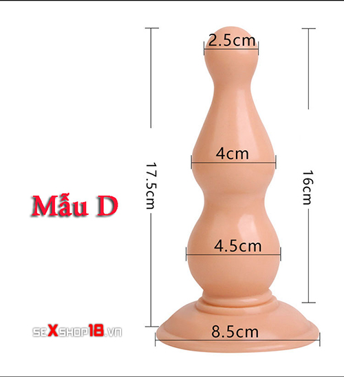 Phích cắm hậu môn siêu mềm dành cho gay thủ dâm cực sướng (M28) 9 9b750bda6fa588fbd1b4