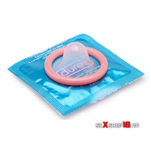 bao cao su Durex có nhiều chất bôi trơn chính hãng