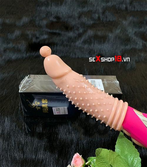 Bao Đôn Siêu Gai Đầu Bi Làm Tình Cực Đã (D44) 2 bao đôn siêu gai đầu bi mua ở đâu