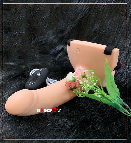 Dương Vật Dây Đeo Rỗng Ruột Rung Điều Khiển (P70) 5 dương vật dây đeo rỗng ruột rung điều khiển xa chính hãng