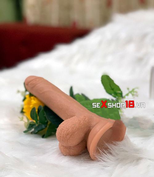 Dương vật Siêu Rung Mềm Mại Loving - Size Châu Á (P40E) 6 dương vật siêu rung mềm mại Loving chất lượng tốt