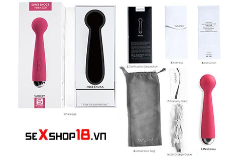 Chày rung mát xa âm đạo và âm vật Svakom Emma (G90H) 6 Chày rung mát xa âm đạo Svakom Emma ở Hà Nội