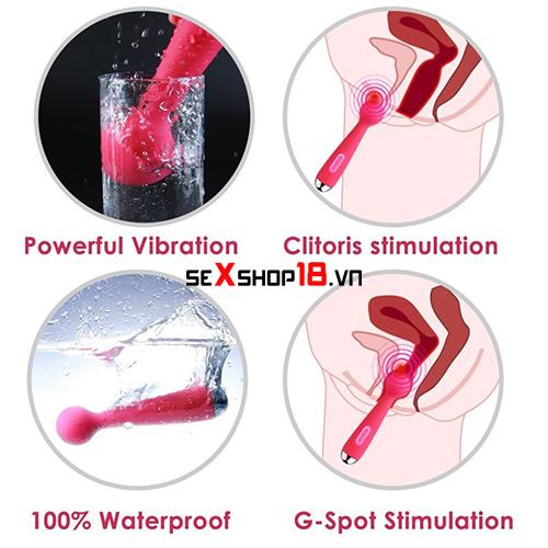 Chày rung mát xa âm đạo và âm vật Svakom Emma (G90H) 5 Chày rung mát xa âm đạo Svakom Emma tại tphcm
