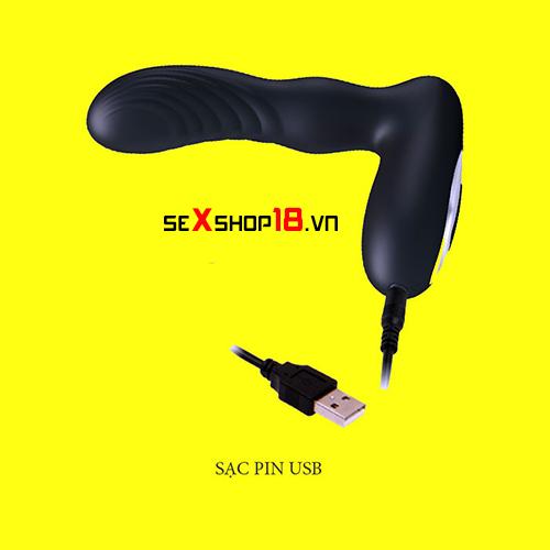 Máy mát xa tuyến tiền liệt Bruse sạc pin cổng usb